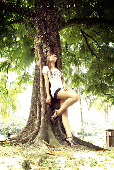 CT - girl at park