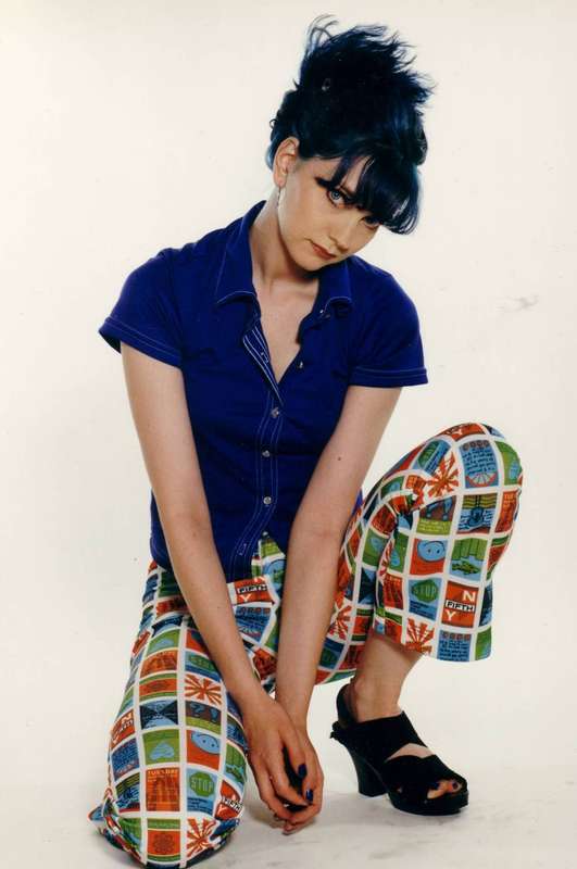 Tabitha Elkins - Tabi with blue hair