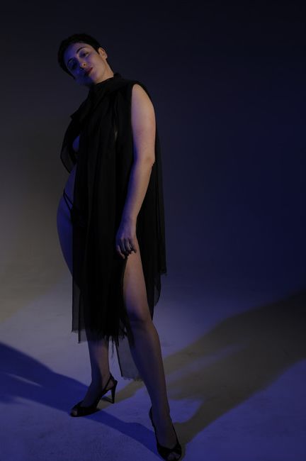 settai - Black shawl