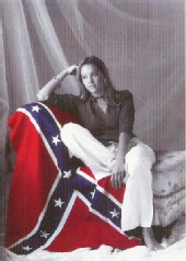 Crystle - B&W Flag