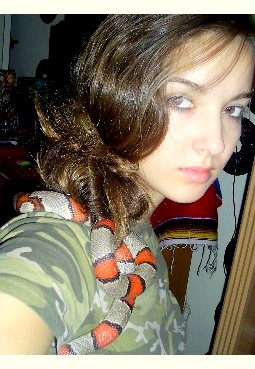 Kat - My snake & I