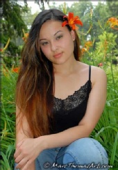 Cara Mel - tigerlily in the park