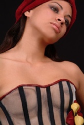 STEPHANIE KAIN - Metal Corset by Ivette DeLeon