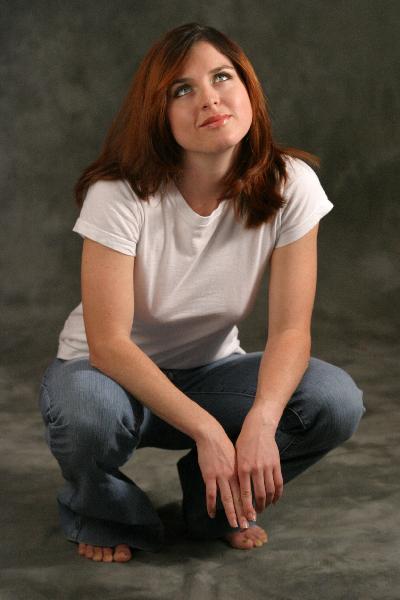 Chey Poskey - Jeans and T shirt girl