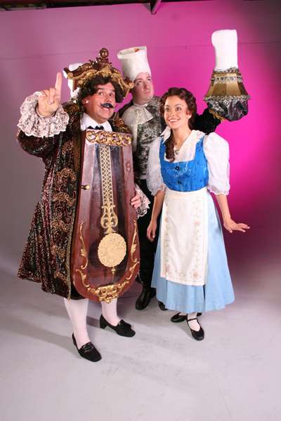 Whitney Kraus - Beauty and the Beast  - Cogsworth, Lumiere, and Belle