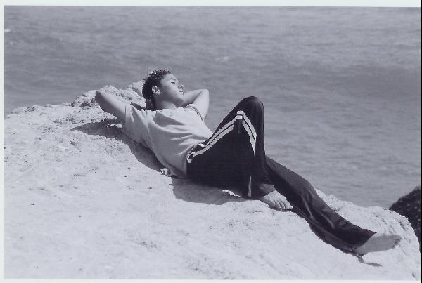 dancinboy176 - relaxing among the rocks