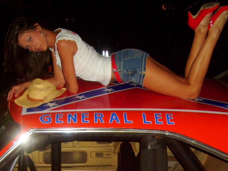 Julie Laughter - as Daisy for a Dukes Event