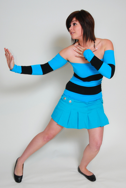 Marie-Claude - Blue Outfit