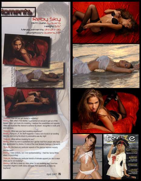 Reby - TEEZE Magazine - April 2007