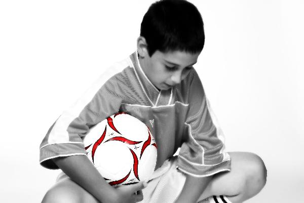Domenic - soccer ball