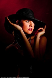 Angelina Zubrilina - black hat