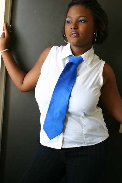 Khia Jiggetts - Blue Tie