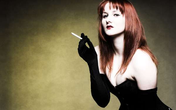 Irony - Smoking Portrait