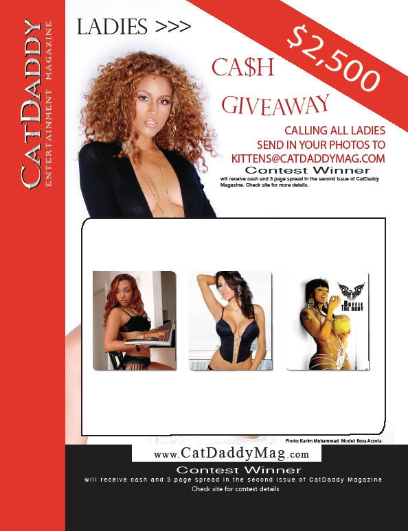 Rosa Acosta - CatDaddy Magazine Back cover