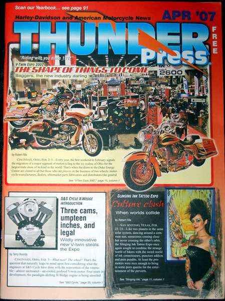 Mizuz Inkaholik - Thunder Press Magazine April 2007