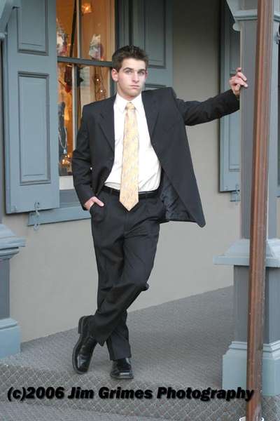 Brandon - I think i look pretty good in a suit.