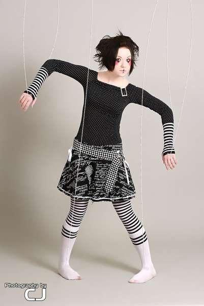 Kelsie Ann - Marionette doll.