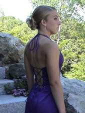 Andrea - Homecoming Dress - back