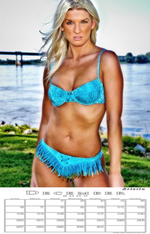 Kristin - 2009 Caribbean Tan Calendar, Miss December '09