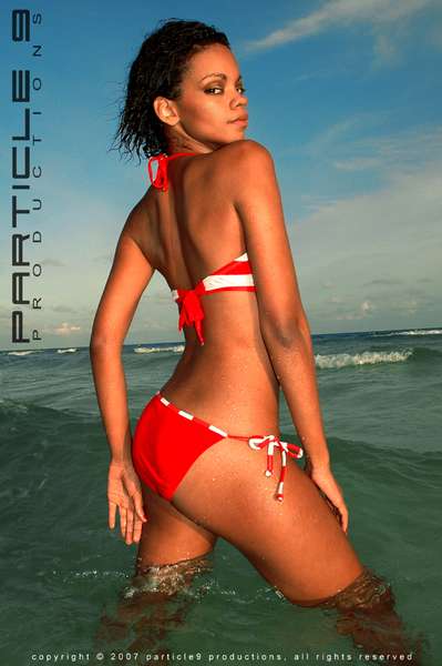 Jasmin - Peppermint Bikini Shoot