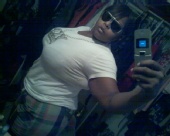 Starr - in the Bathroom just fooling around with my camra phone