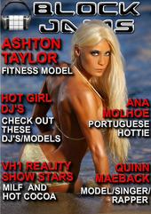 Ashton Taylor - March 2009 Cover of Block Jams Ezine