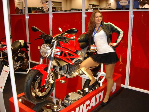 Kattie Lynn - Ducati Motorcycle Promo