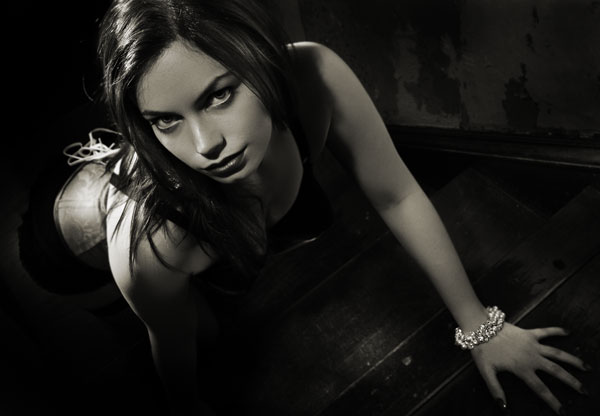 the_big_tease - on the stairs 2