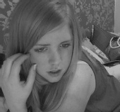 HollyHall - me B&W