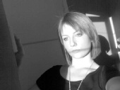 claire-maire - me black and white pic