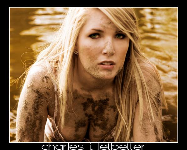 Alicia Kay - Muddy River photo shoot