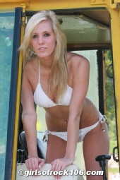 Lindsey L - Swimuit in tractor