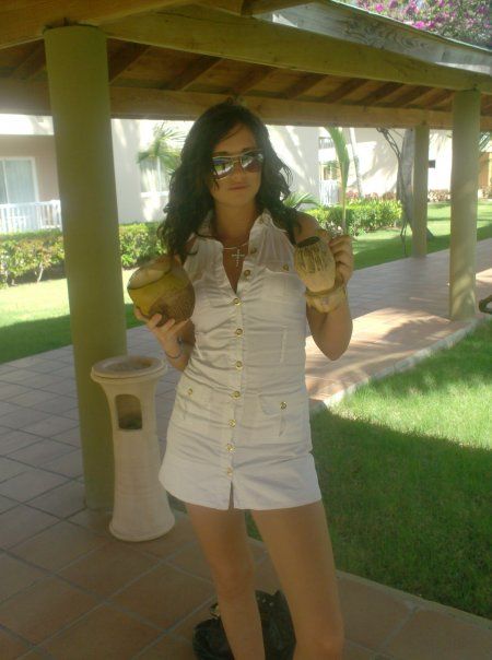 britty babe - Me and the Dominican!