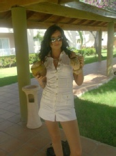 britty babe - Me and the Dominican!