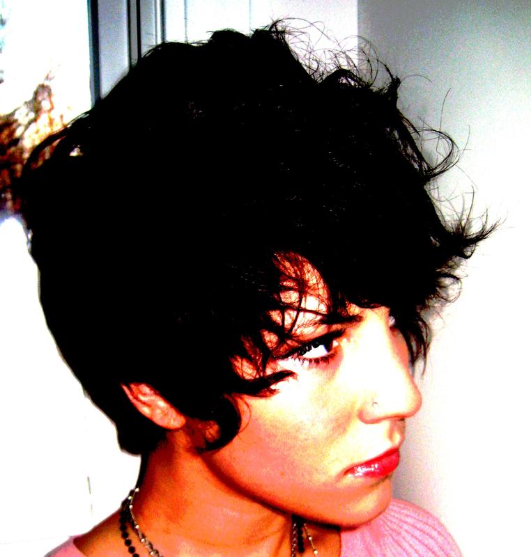 Sam - high contrast hair