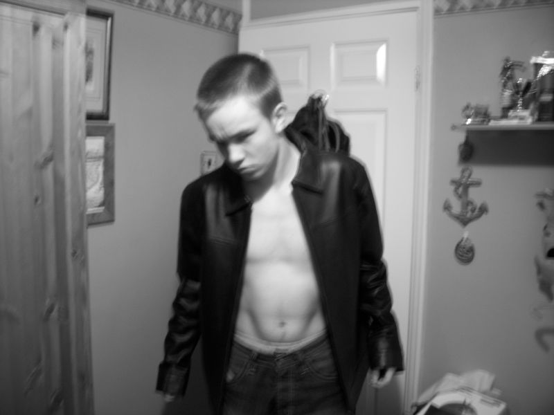 David Thomas-Swain - David black white