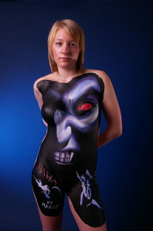 xxDawnxx - body art shoot
