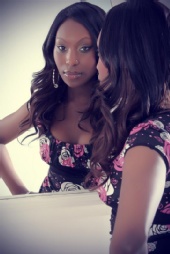 mizztempted - in the mirror