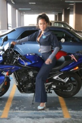 mia mossy - biker