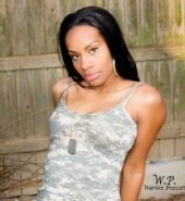 BRANAE` KERSEY - military theme photo shoot