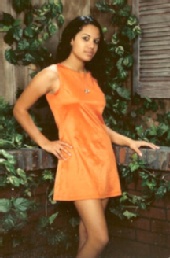 Jacy - Orange dress