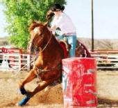 Dara Pearce - Barrel Racing