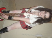 Gothic Goddess - Guitar is life