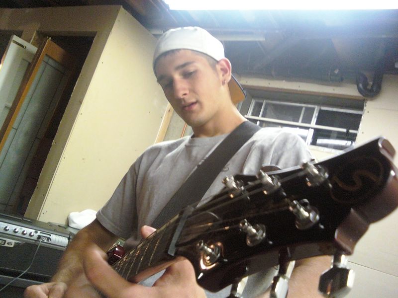 Chris - Playing Guitar