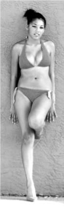 NINA BOSS - nina lookin sexy in her swimsuit