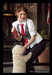 Chrissy Holmes - poodle