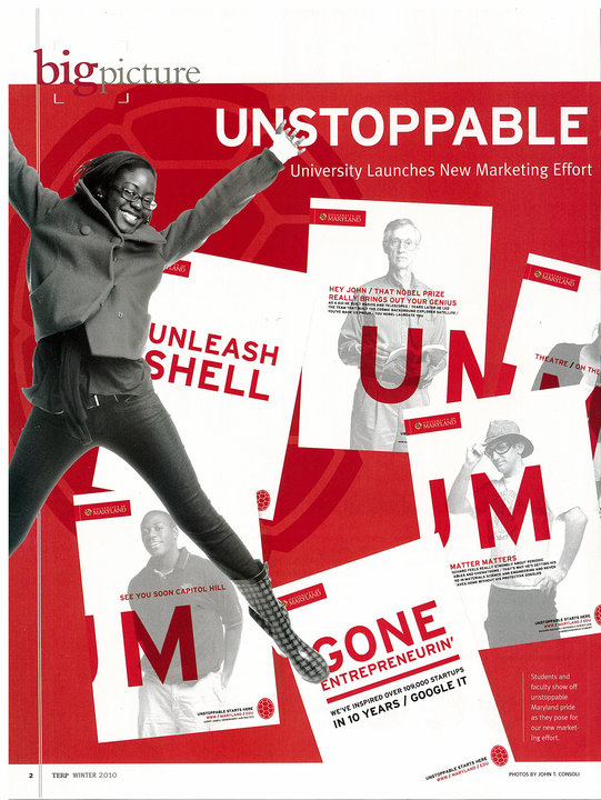 Amanda Finesse - University of Maryland Terp Alumni Magazine Winter Edition 2009