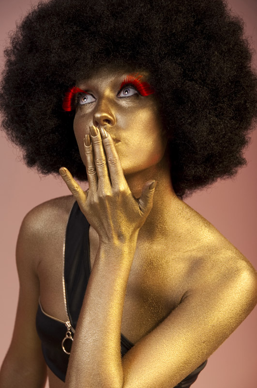 Natalia Averyanova - Bronze Body Paint