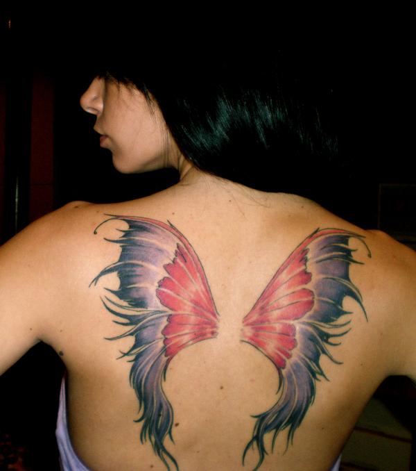 Linzey - This is the tattoo on my back..