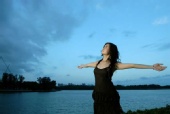 Jamie - breezing through the dawning evening